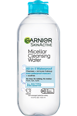 Front view of Blue Cap Cleansing Water All-in-1, All Skin Types